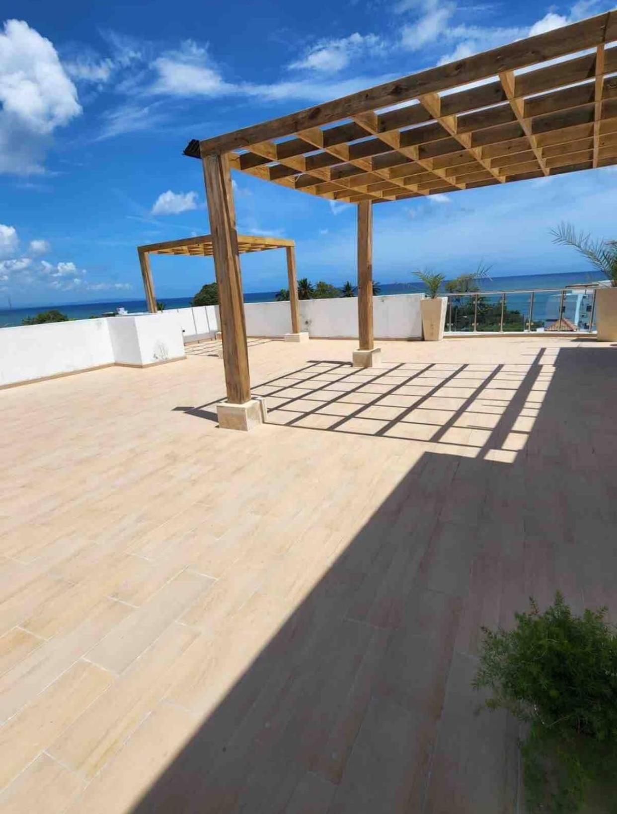 Elegante Apartamento A 100 Mts La Playa De Los Minos Rsj Río San Juan Exterior photo