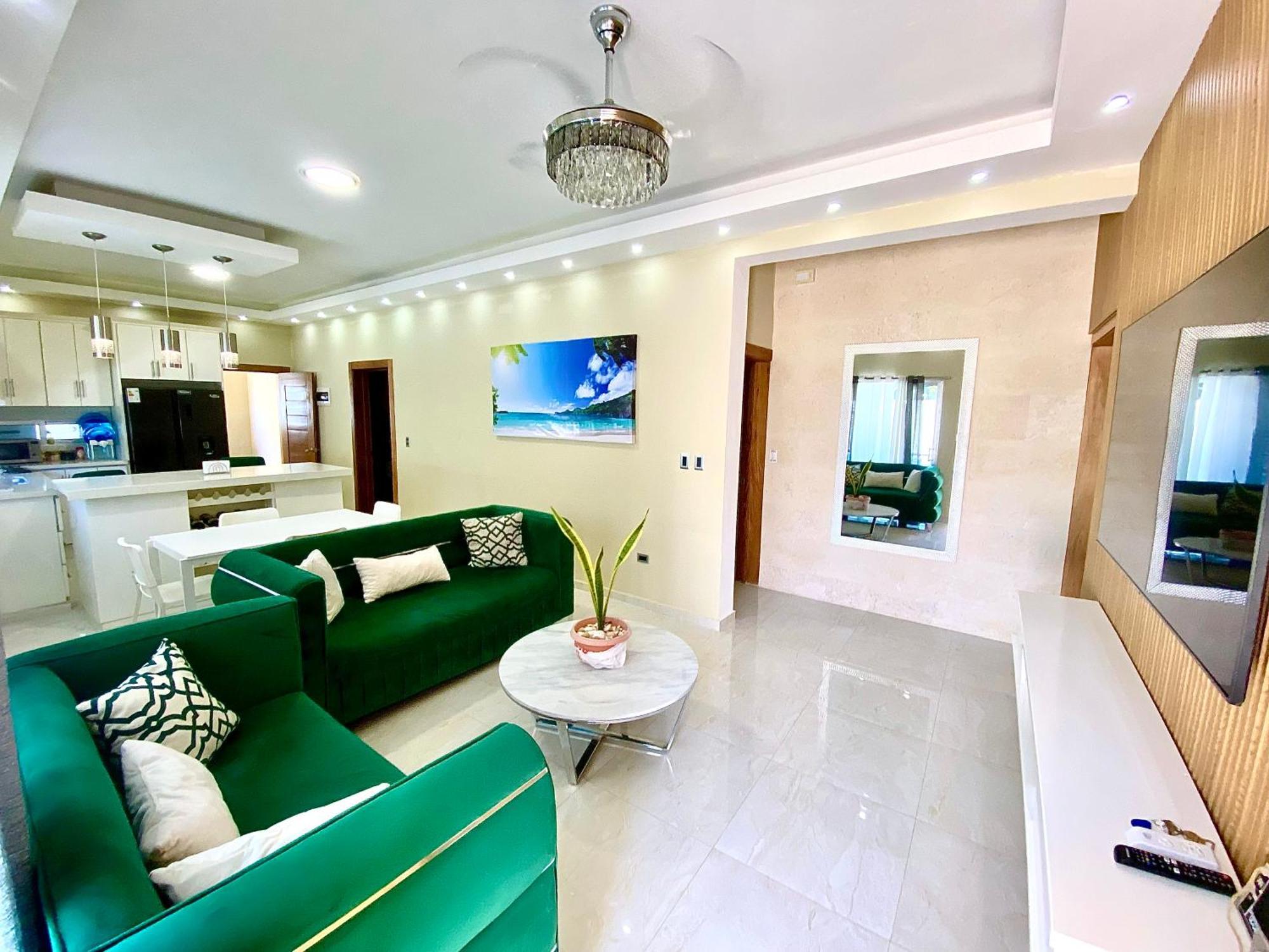 Elegante Apartamento A 100 Mts La Playa De Los Minos Rsj Río San Juan Exterior photo